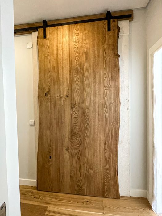 Porta de celeiro rustica