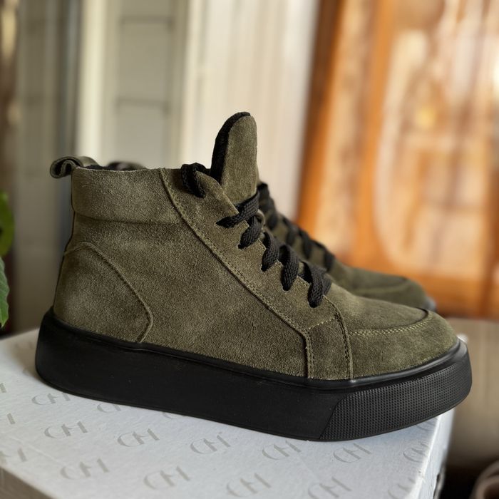 Жіночі замшеві черевики, ботінки HD бренд