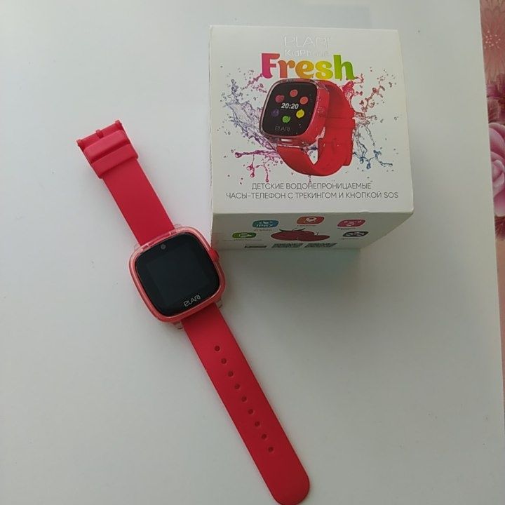 Детские-часы Elari KidPhone Fresh Red