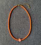 Naszyjnik choker z koralików