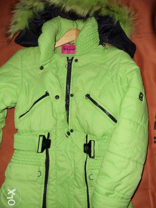 Куртка зимняя на холофайбере для девочки