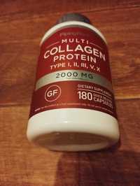 Kolagen Multi Collagen typ I II III V X 2000mg 180 kapsułek