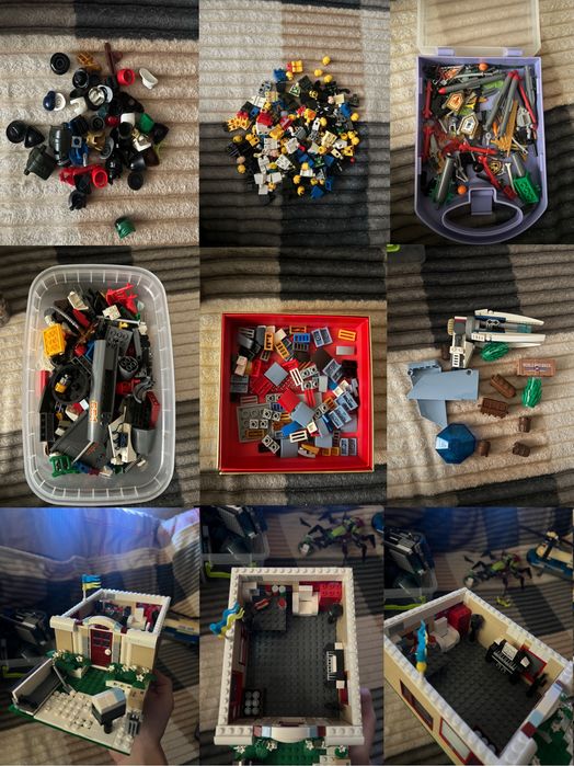 Конструктор Lego, детали лего, минифигурки лего, машини лего