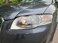 Lampa Reflektor Lewa Lewy Europa H7 Audi A4 B7 Pomaranczowy kierunek