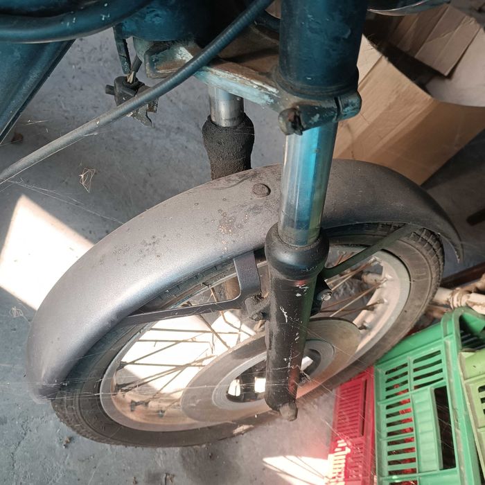 MZ TS 150 Silnik rama lagi fotel lampa błotnik koła