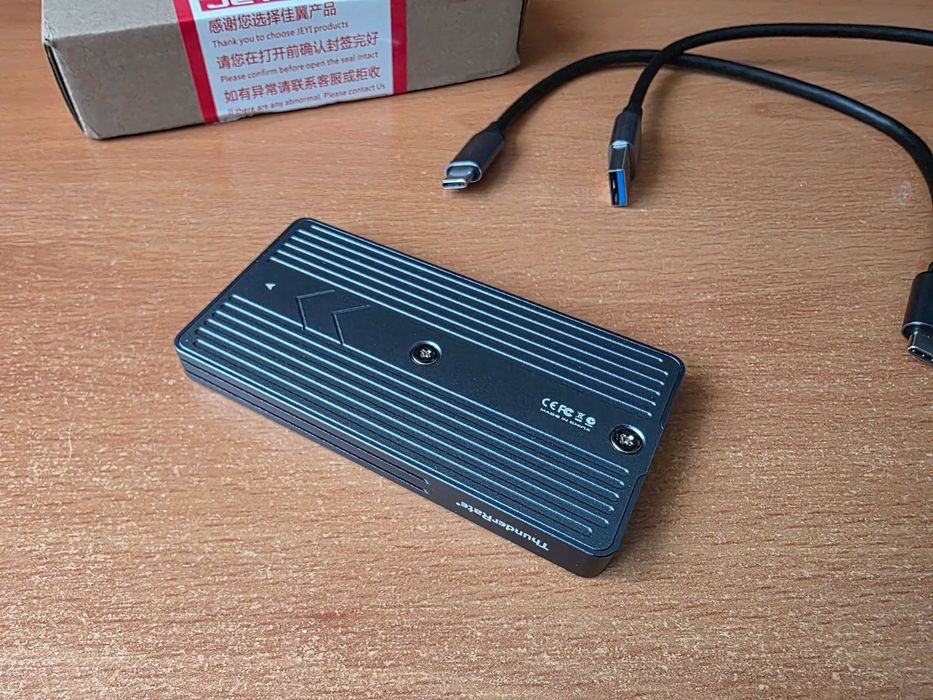 JEYI Zebra-2M2 Dual Bay obudowa na 2 dyski NVMe/SATA M.2