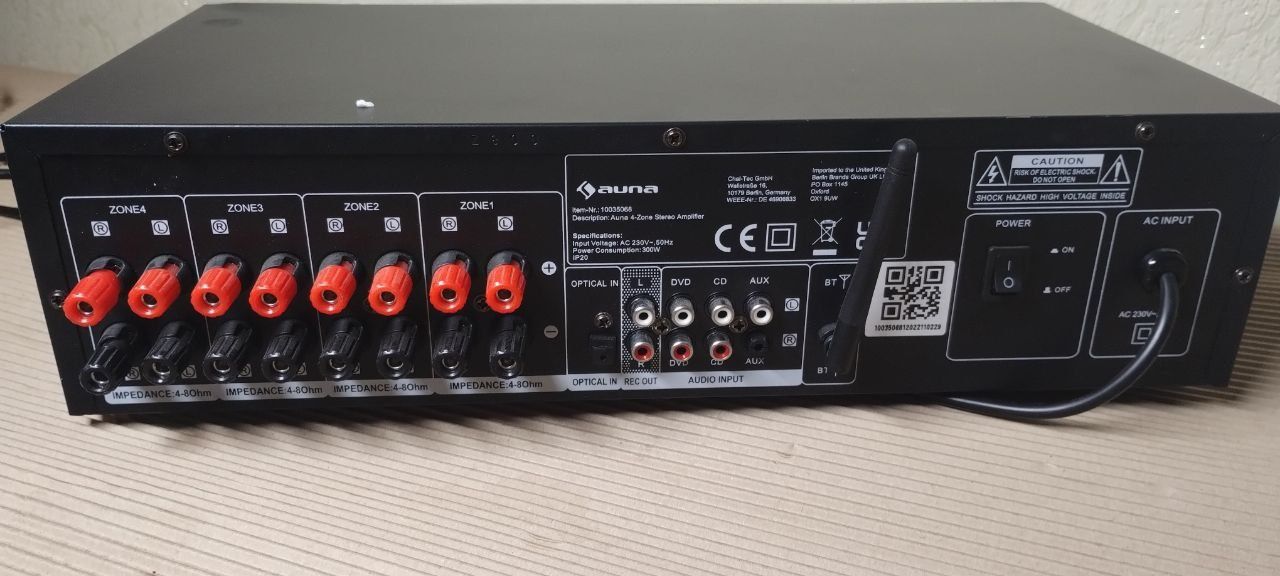 AMP-CD950 DG Цифровий багатоканальний підсилювач