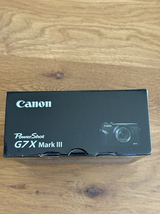 Canon Powershot G7X Mark III Preto