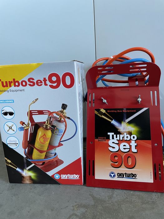 Soldador a gás + o2