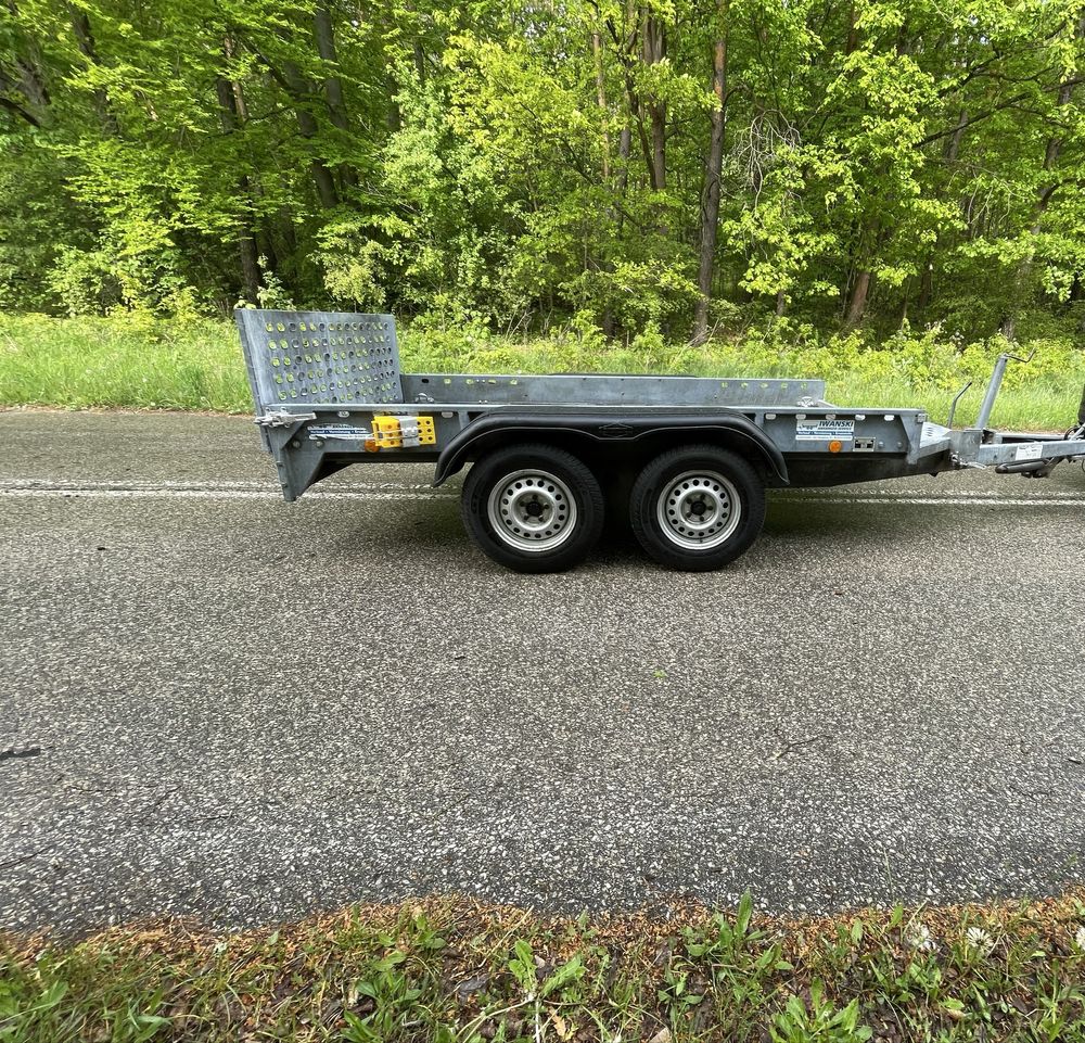 Przyczepa Minikoparka Wózek Widłowy Hydrauliczna 3.5T