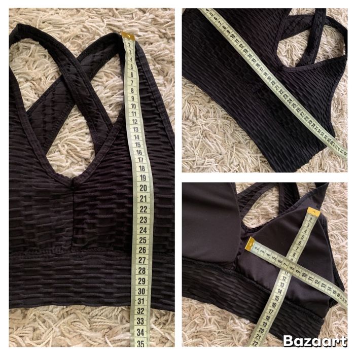 Текстурований спортивний комплект з пуш-ап ефектом