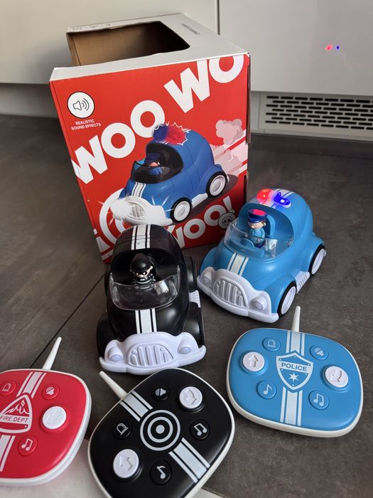 samochód na pilot sterowany zestaw policja złodziej wyścigi gra świeci