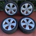 Oryg alufelgi 17 Audi A3 w wzorowym stanie 225/45/17 7.5x17 wysyłka