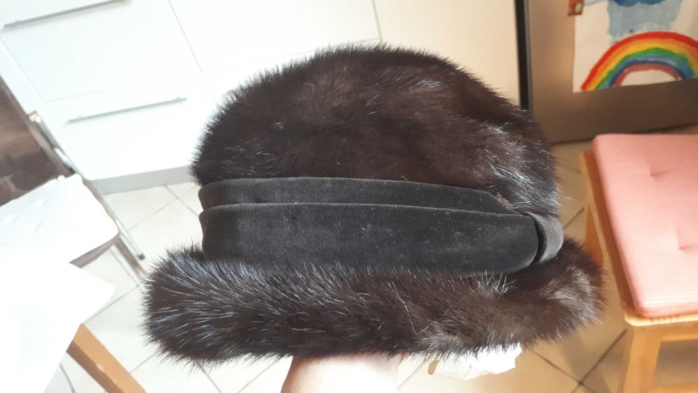 Kapelusz damski z norek