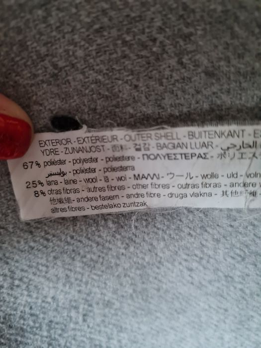 Zimowy płaszcz zara