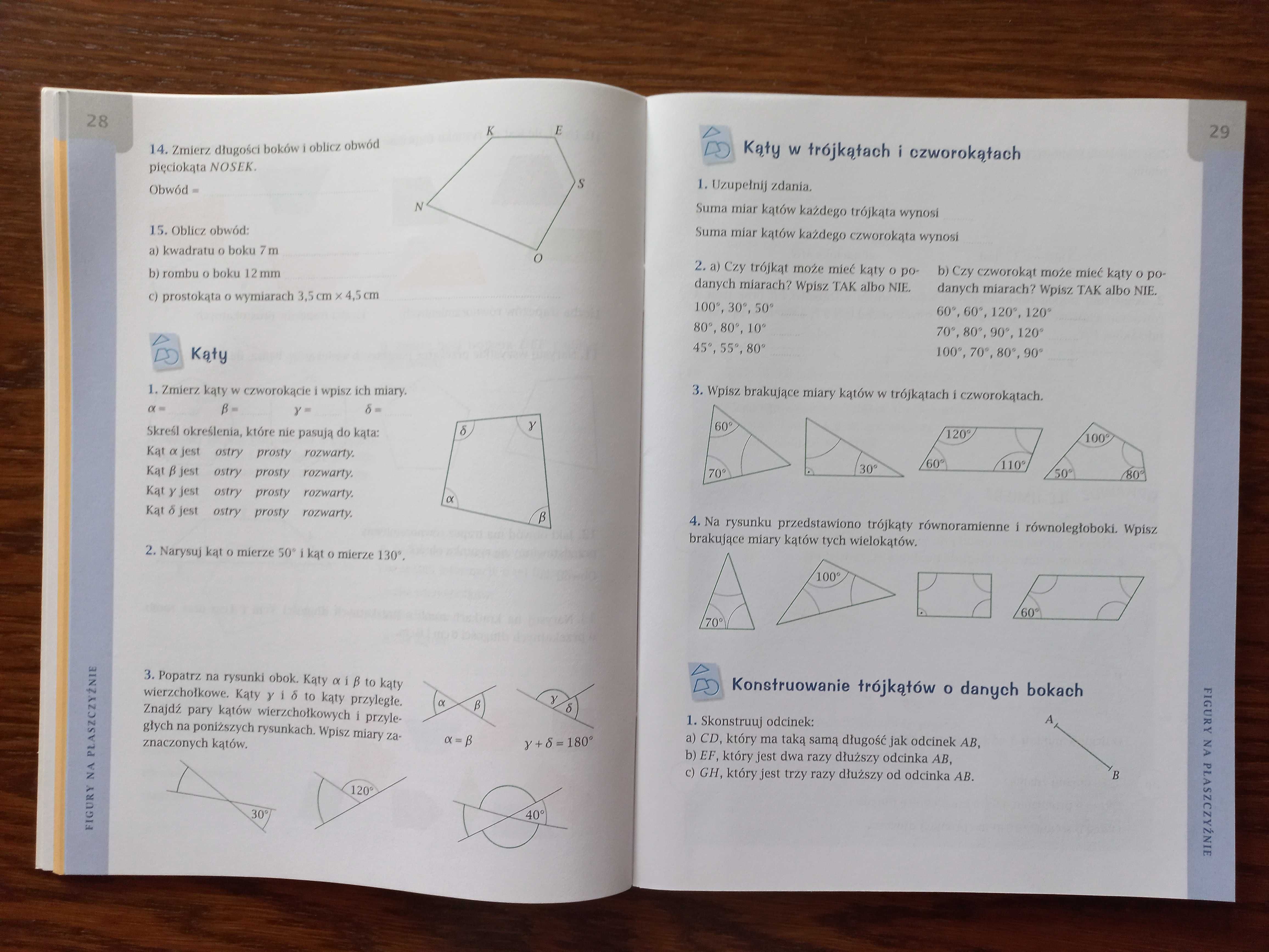 Matematyka 6 zeszyt ćwiczeń podstawowych z serii Matematyka z plusem