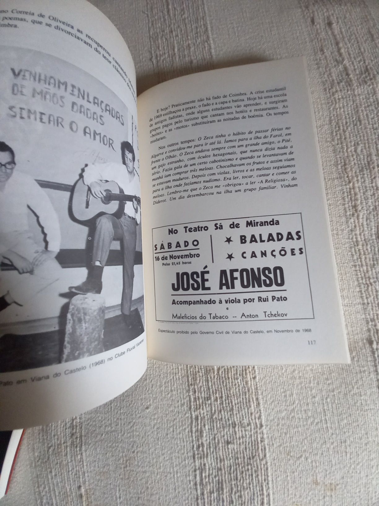 Dois livros sobre Zeca Afonso