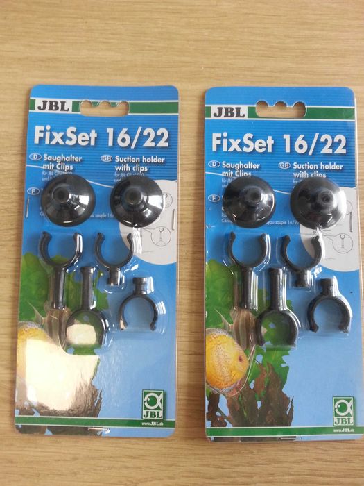 JBL FIXSET zestaw przyssawek, uchwytów wąż 12/16mm