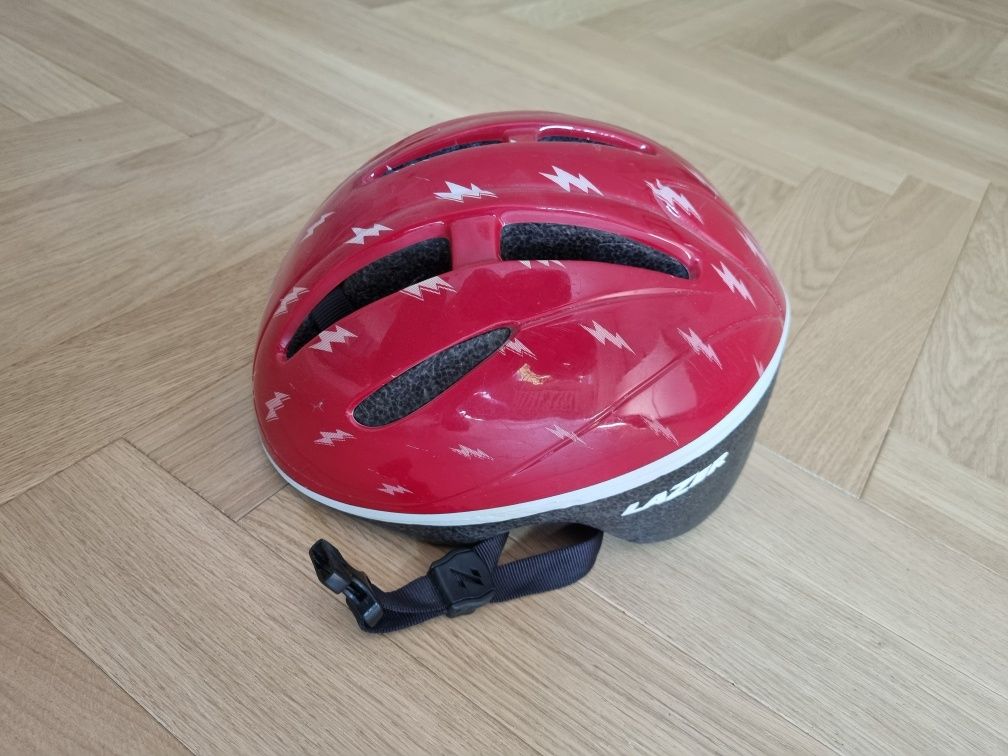 Kask rowerowy dziecięcy Lazer Bob 46-52, stan bdb