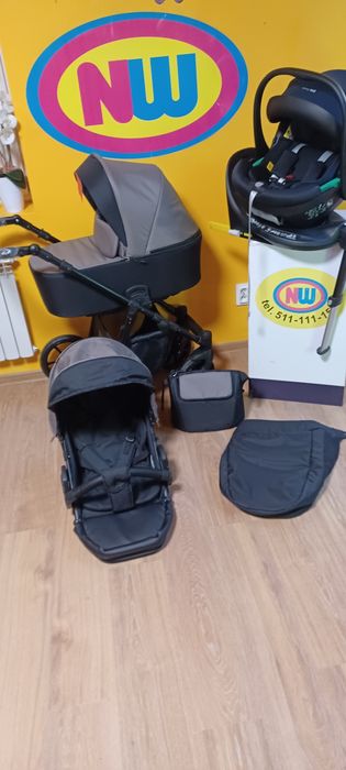 Nowy wózek dziecięcy 3w1 zestaw w sklepie NW