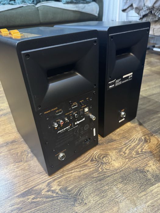 Klipsch The Fives McLaren Edition, stan idealny, komplet, zamiana