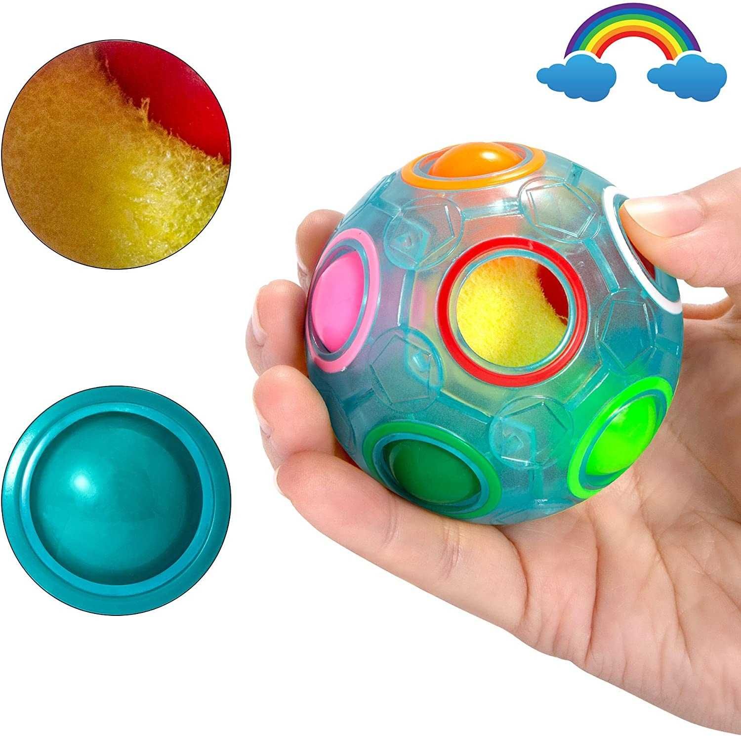 Piłka Antystresowa Magiczna Magic Fidget Kolorowa