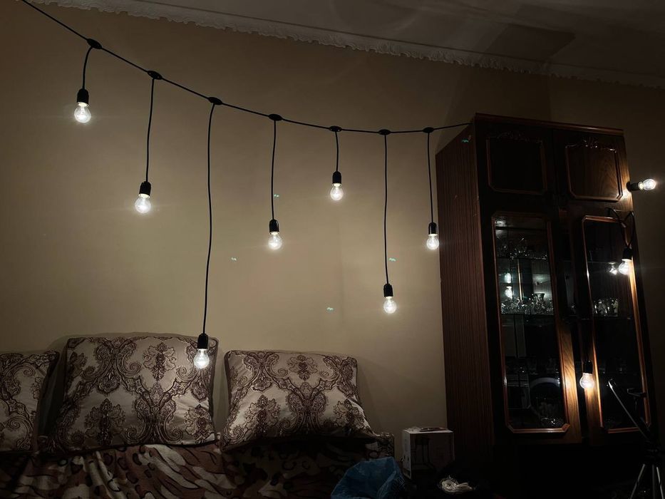 Гірлянда ретро для фону