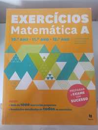 Livro de Exercícios de Matemática A 10°, 11° e 12° ano - exame