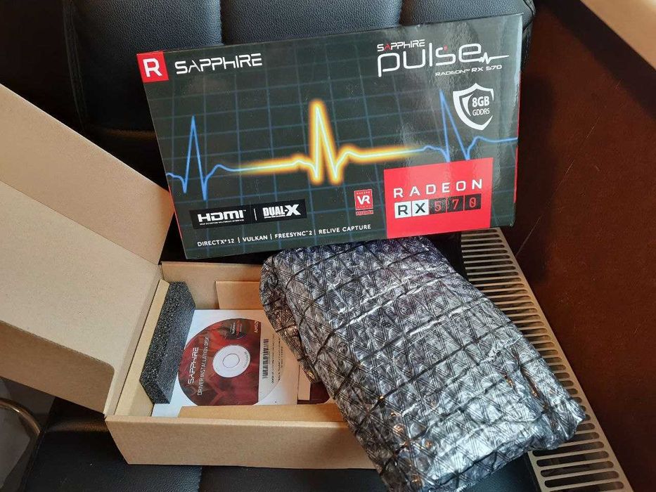 Відеокарта Sapphire Pulse RX 570 8gb. Гарантія!