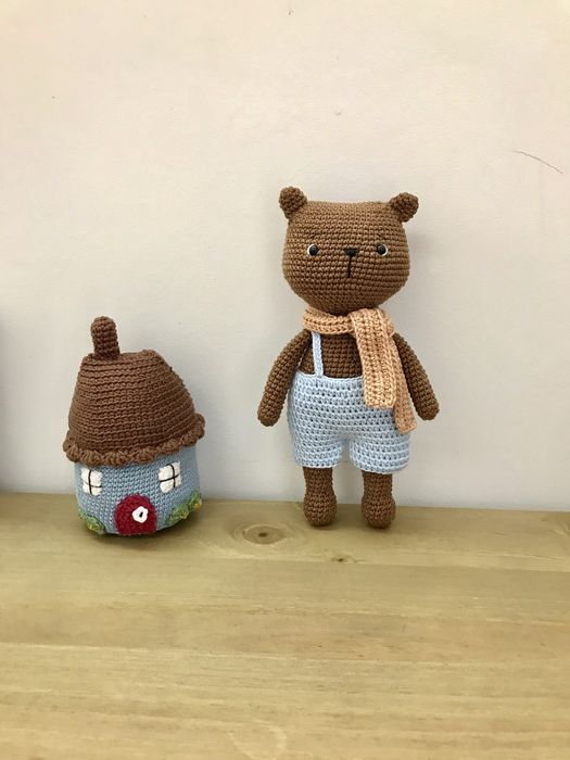 Urso em crochet/amigurumi