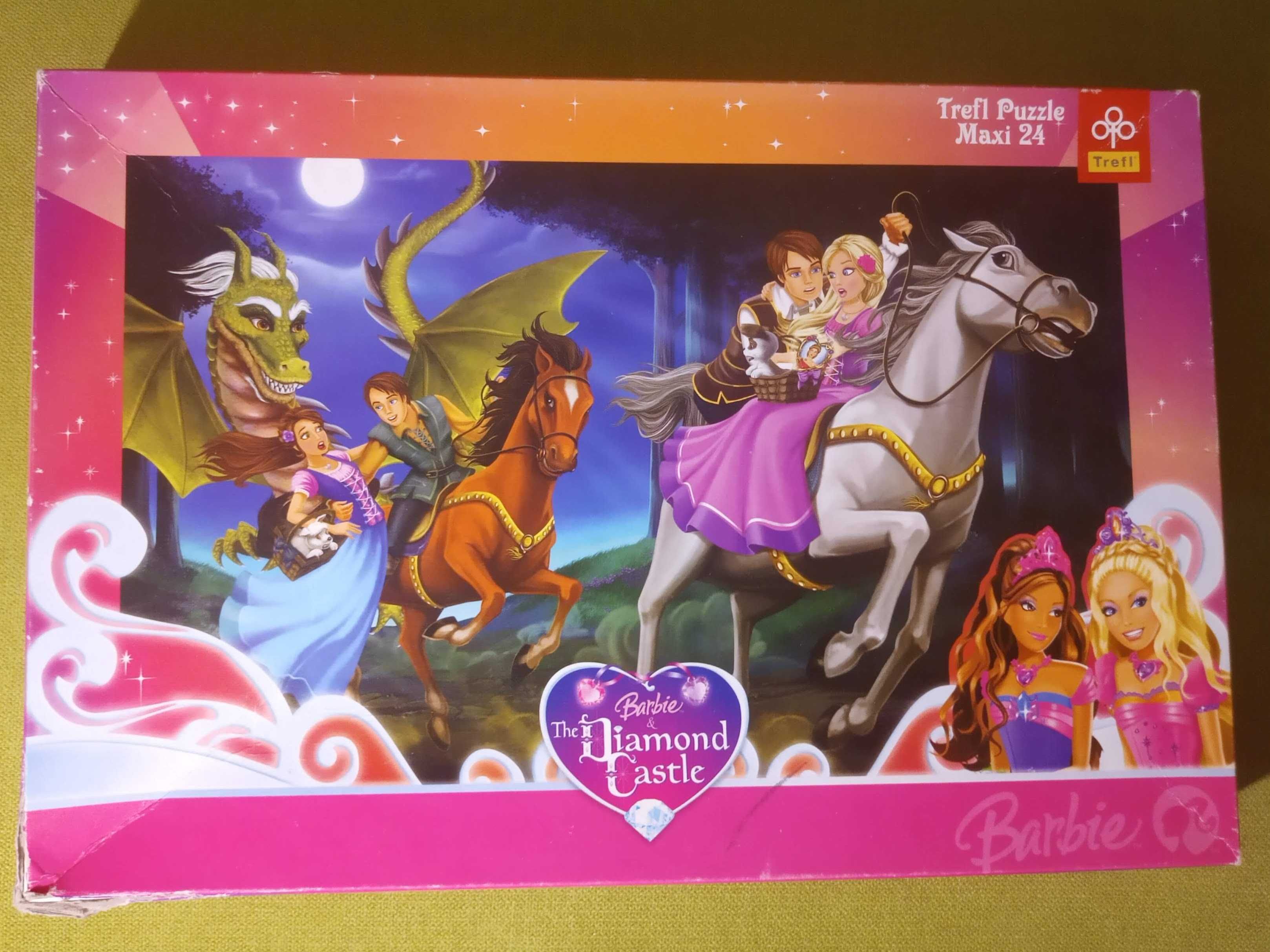 Puzzle maxi Trefl 24 Barbie Diamond Castle 60x40