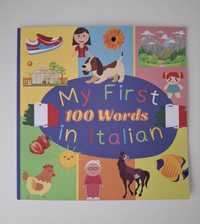 Książeczka dla dziecka do nauki włoskiego i angielskiego