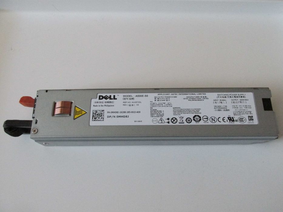 Блок живлення Dell R410 500W A500E-S0
