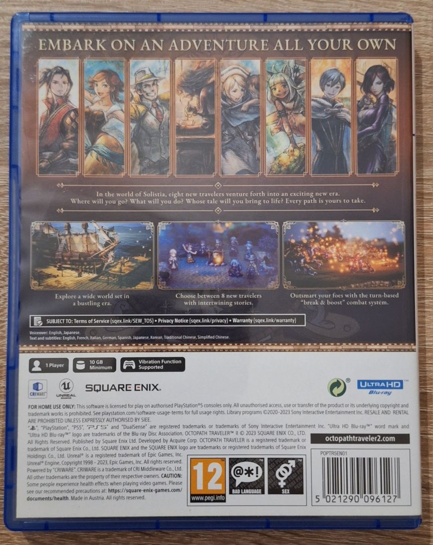 Octopath Traveler 2 PS5