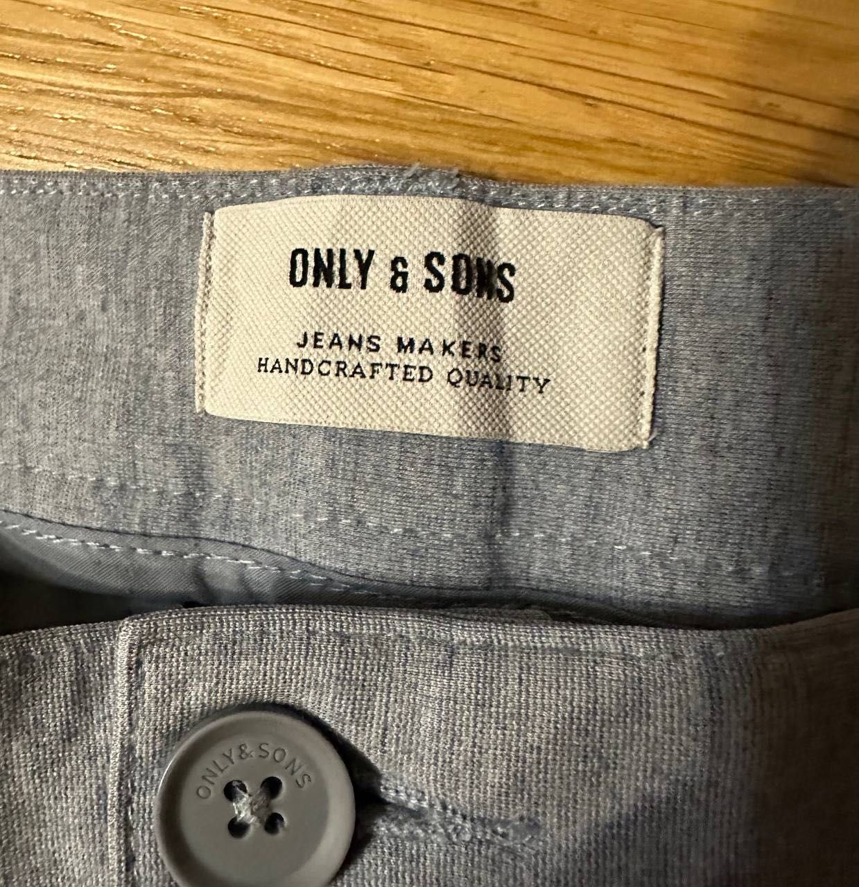 Штаны чиноси  на подростка Only&Sons 30/30