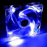 Wentylator systemowy Akyga AW-12A-BL 120mm 4 LED Niebieski Molex
