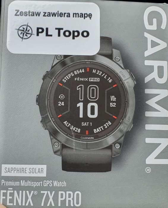 Garmin fenix 7x Pro sapphire solar