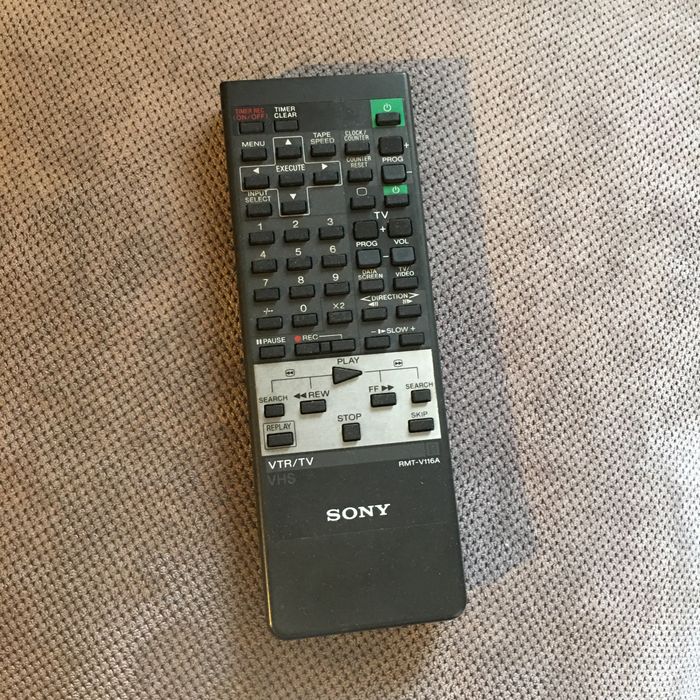 Pilot sony video vhs RMT-V116A