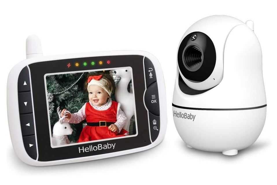 Niania elektroniczna HelloBaby HB66 obrotowa kamera + monitor