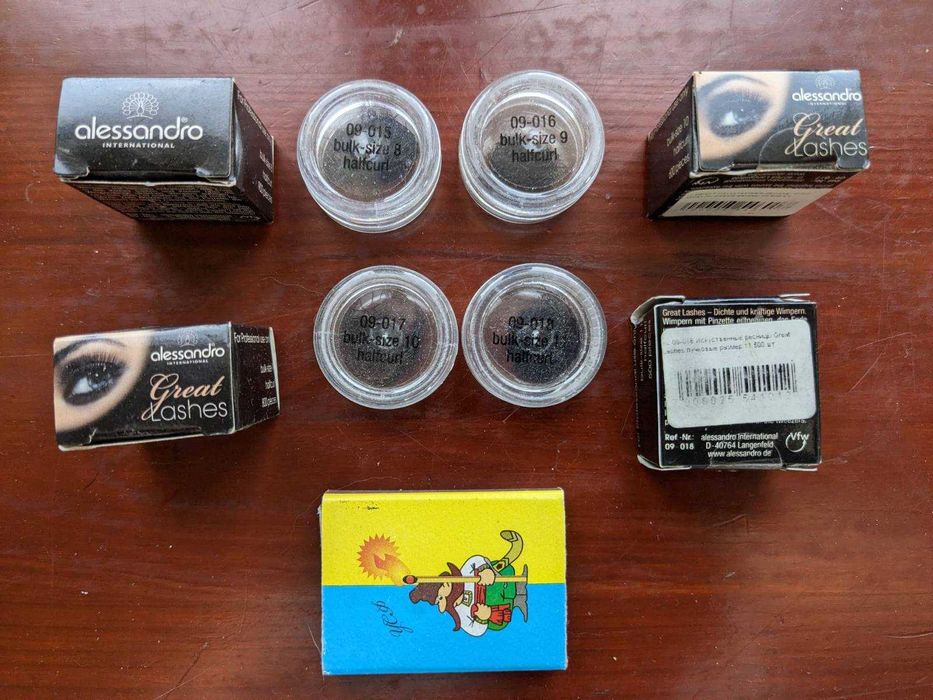 Вії 4шт*500 Alessandro разом