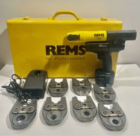 REMS miniPress typ 578001 zaciskarka + 7 sztuk szczęk