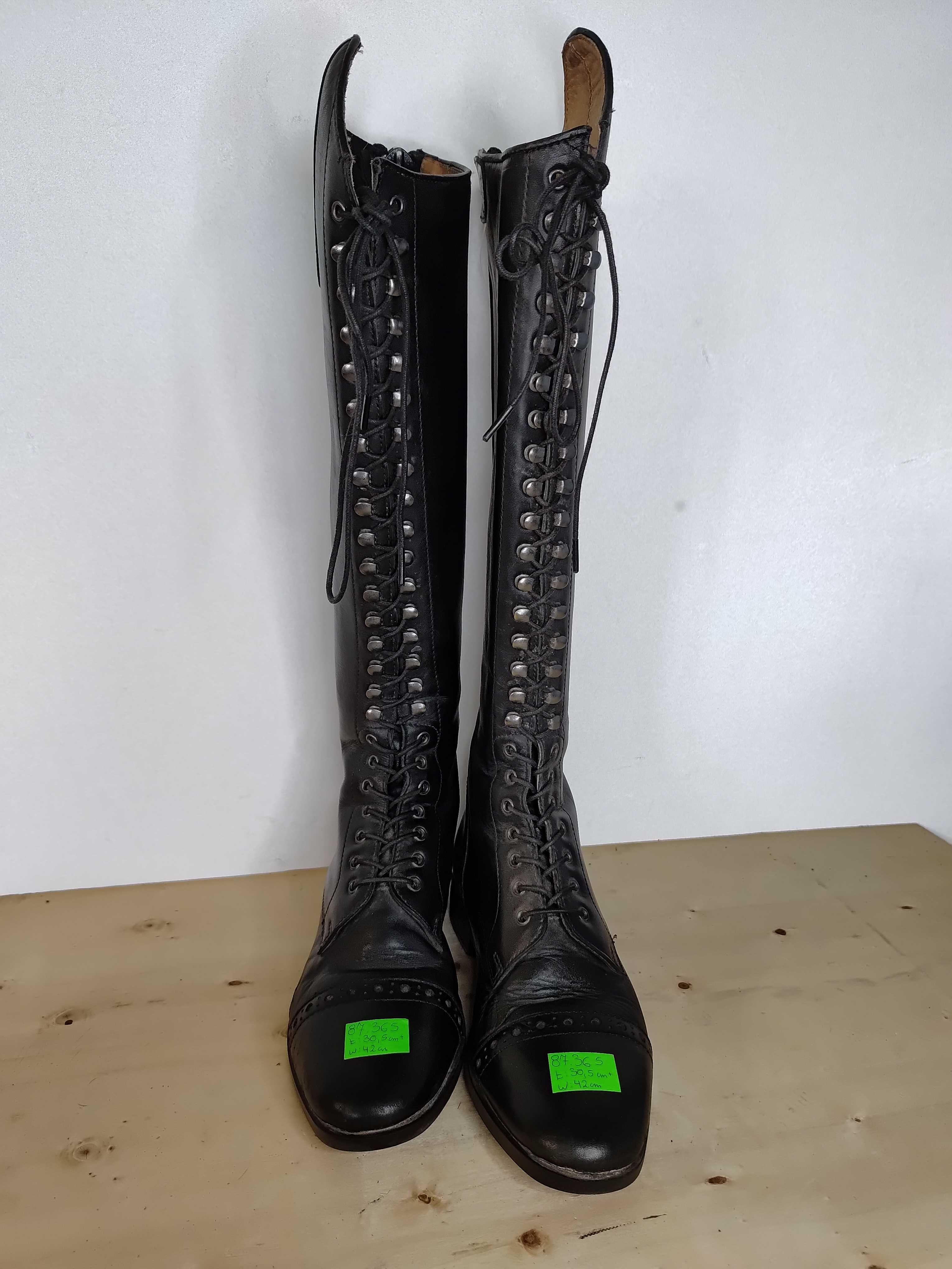 87.36. Oficerki Steeds, Porto Alegre, roz: 36 Slim, łyd: 30,5cm+