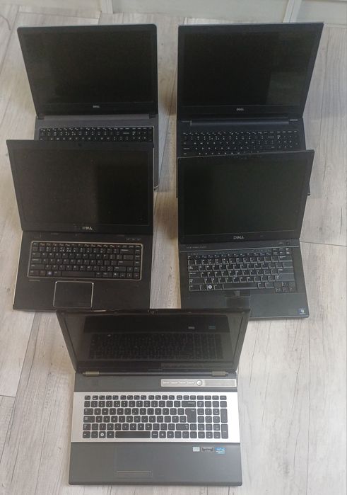 Zestaw 5 laptopów DELL