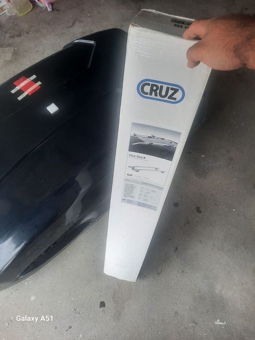 Mala tejadilho da marca cruz