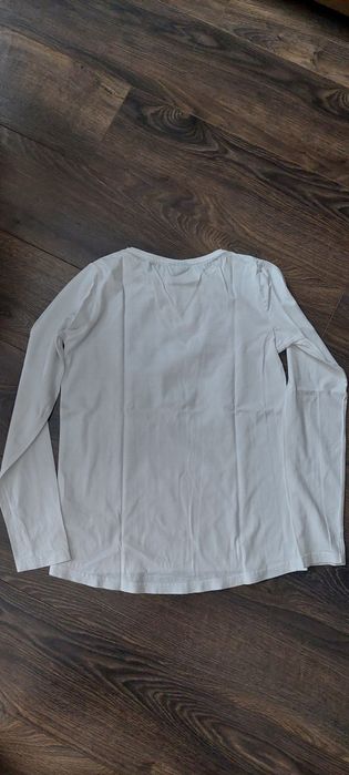 Bluzka damska biała z nadrukiem Takko bawełna S