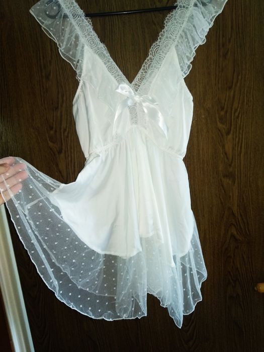 Piżamka koszulka koronkowa NOWA rozmiar L