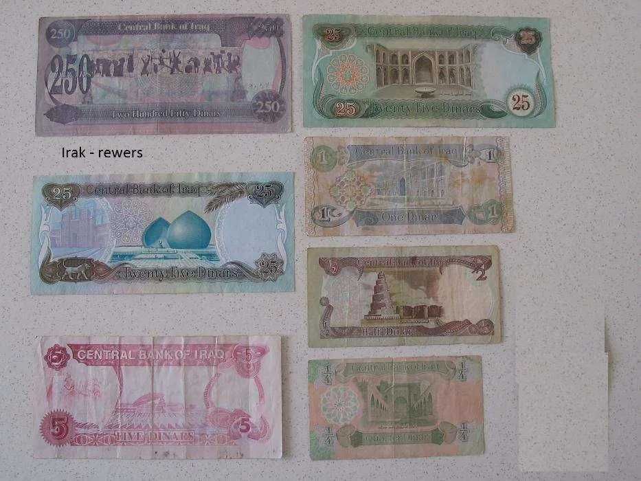 banknoty IRAK - używane