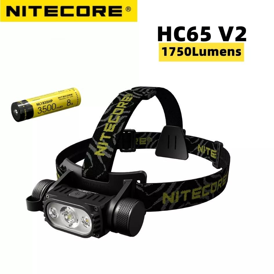 Nitecore HC65 налобний ліхтар, 1750 люмен, type c, новий запакований