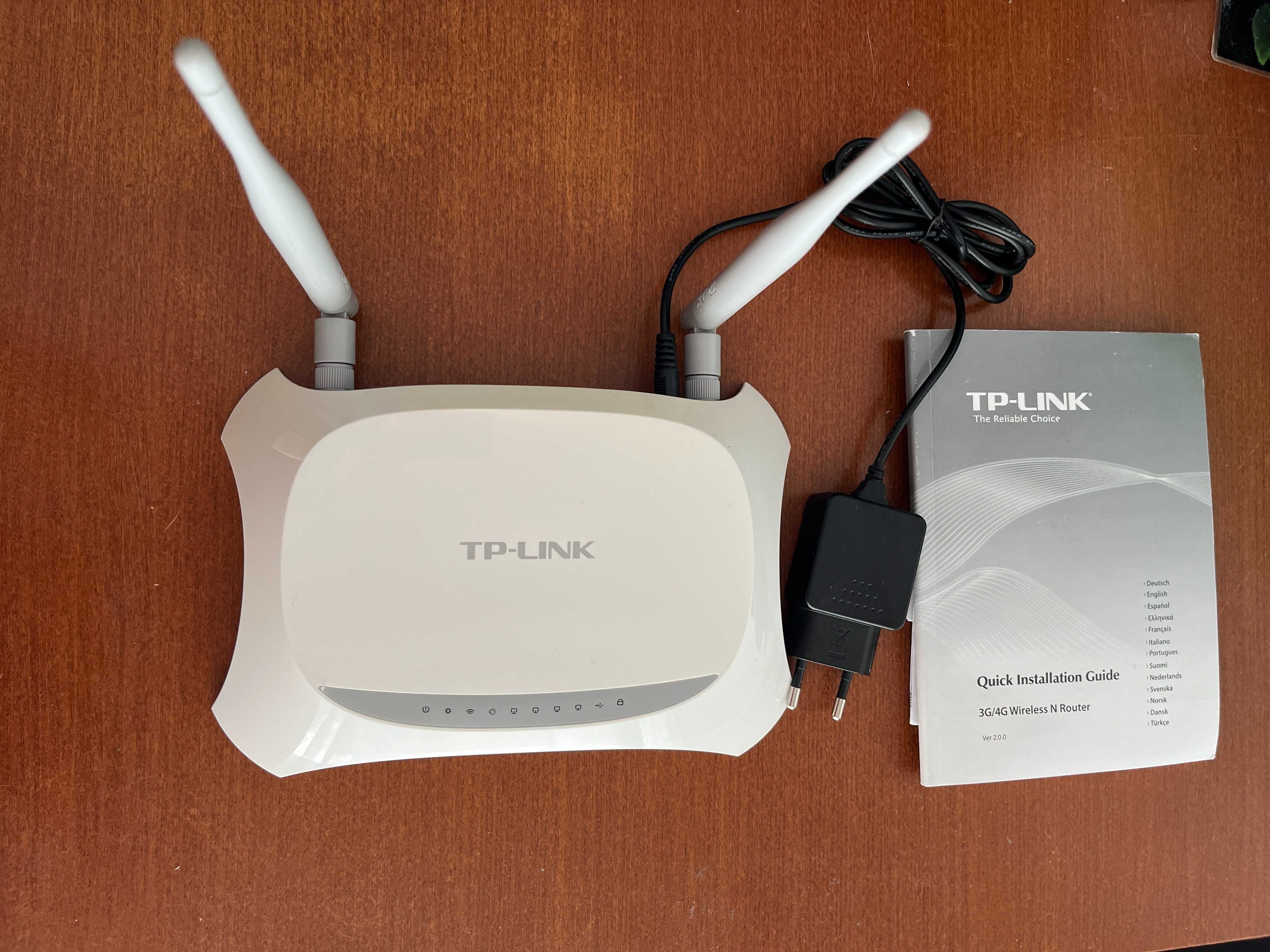TP-LINK - Router 3G/4G Wireless N Router TL-MR3420