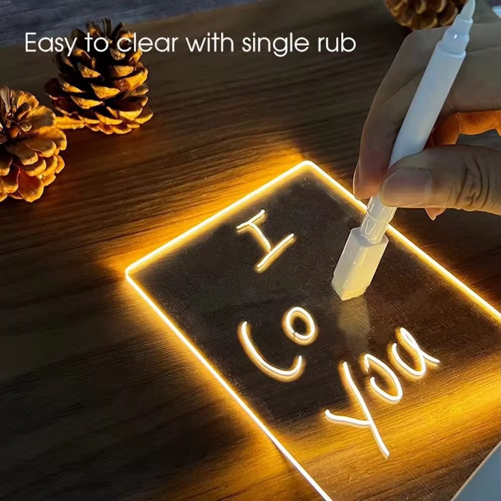 Lampka Kreatywna Tablica LED PREZENT NA WALENTYNKI